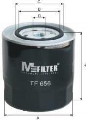 TF656 M-FILTER Фільтр оливний