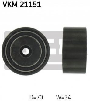 VKM 21151 SKF Обводний ролик