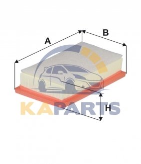 WA9859 WIX FILTERS Фільтр повітря