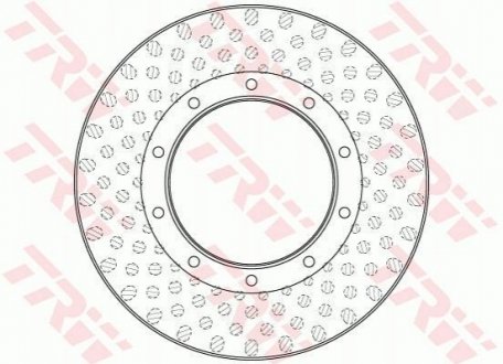 DF5010S TRW Гальмівний диск