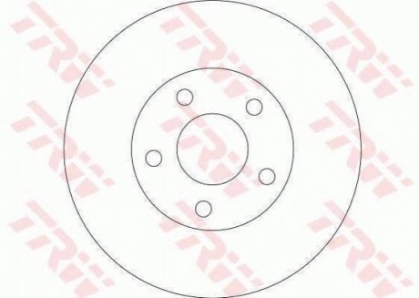 DF4316 TRW Гальмівний диск