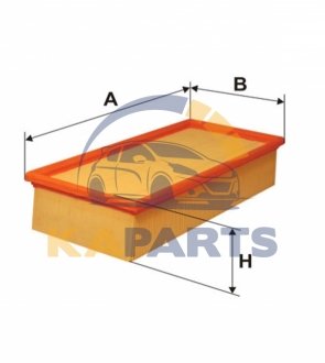 WA6365 WIX FILTERS Фільтр повітряний