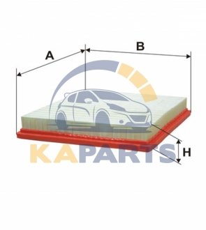 WA9605 WIX FILTERS Фільтр повітря