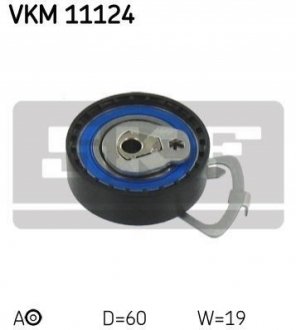 VKM 11124 SKF Ролик ременя грм натяжний AUDI/SEAT/SKODA/VW A2/Ibiza/Fabia/Octavia/Bora/Caddy "1,4/1,6L "97>>