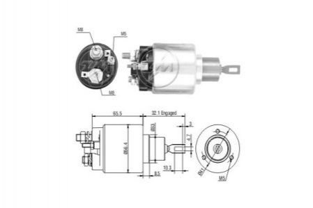 ZM675 ZM Втягуюче реле