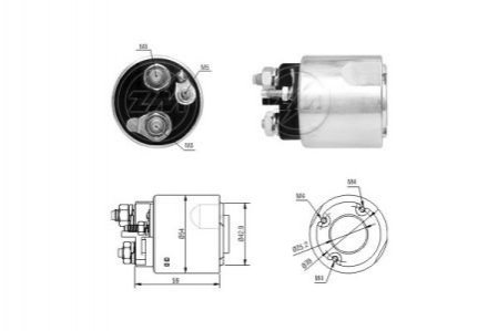 ZM6492 ZM Втягуюче реле