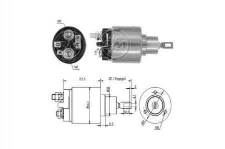 ZM573 ZM Втягуюче реле