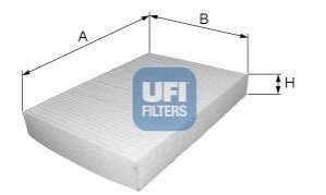 53.256.00 UFI Фiльтр салону