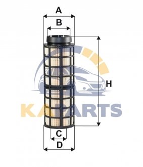 WF8527 WIX FILTERS Фильтр палива