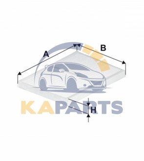 WP10330 WIX FILTERS Фильтр салона