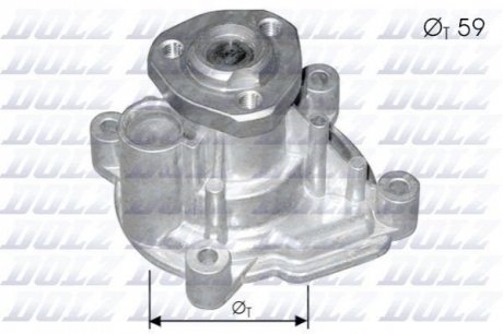 A218 DOLZ Насос системи охолодження