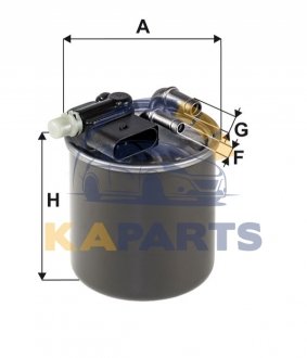 WF8516 WIX FILTERS Фильтр палива