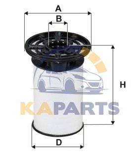 WF8555 WIX FILTERS Фільтр палива