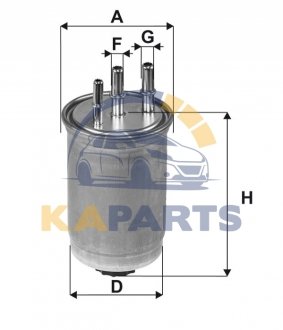 WF8569 WIX FILTERS Фільтр палива