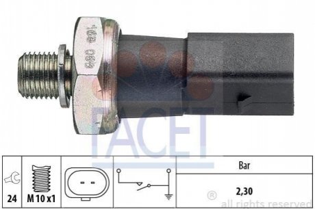 7.0190 FACET Датчик тиску