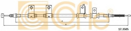 17.3505 COFLE Трос ручника