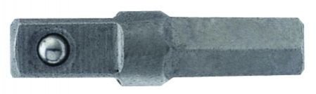 8092225 FORCE Адаптер 1/4" L=25мм (для головки 1/4") на шуруповерт, 1шт