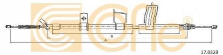 17.0328 COFLE Трос ручника