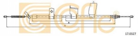 17.0327 COFLE Трос ручника