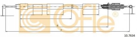 10.7634 COFLE Трос ручника