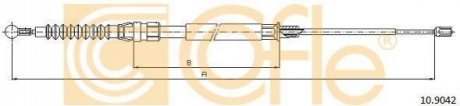 10.9042 COFLE Трос ручника