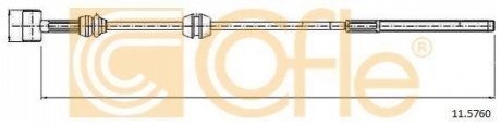 11.5760 COFLE Трос ручника