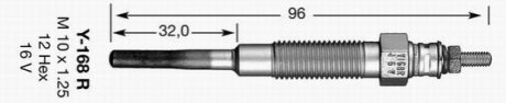 2162 NGK Свічка розжарення