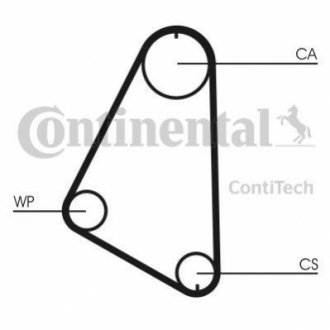 CT 526 Contitech Ремінь ГРМ