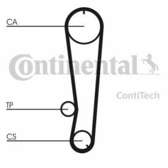 CT 655 Contitech Ремінь ГРМ