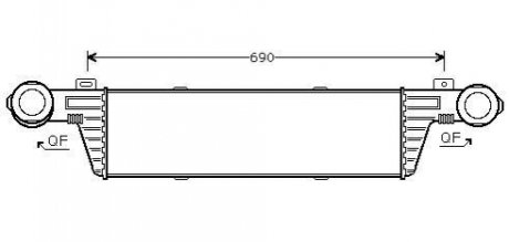 MSA4296 AVA COOLING Інтеркулер