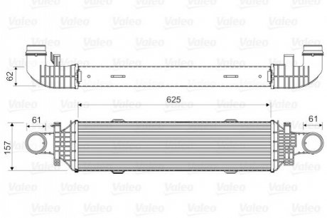 818631 Valeo Интеркулер