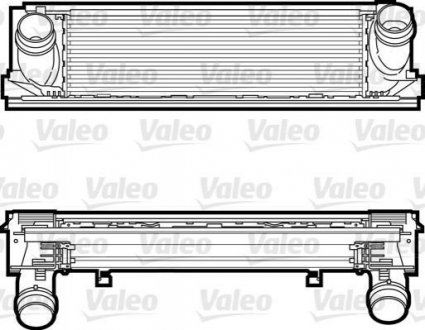 818259 Valeo Интеркулер