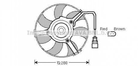 AI 7516 AVA COOLING Вентилятор