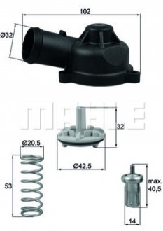 TI24483D MAHLE / KNECHT Термостат