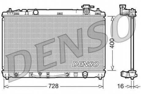 DRM50042 DENSO Конденсер