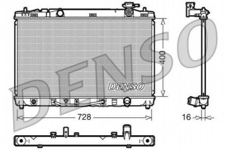 DRM50041 DENSO Конденсер