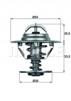 TX 8 83 D MAHLE / KNECHT Термостат, охолоджуюча рідина