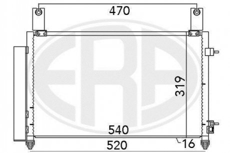 667032 ERA Радіатор