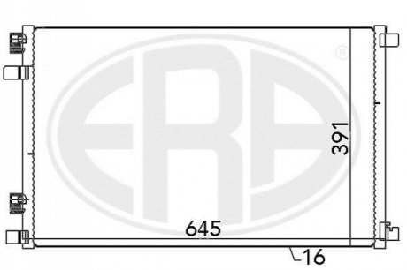 667021 ERA Радiатор