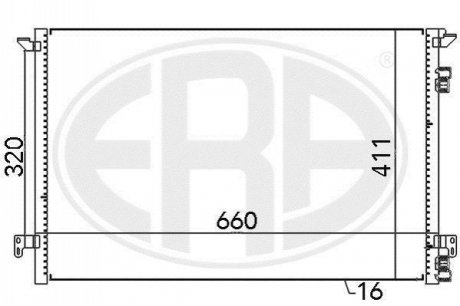 667012 ERA Радiатор