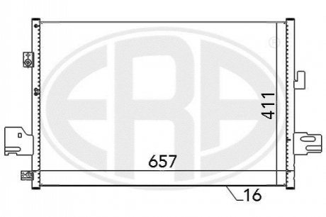 667114 ERA Радіатор