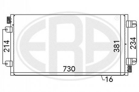 667030 ERA Радiатор