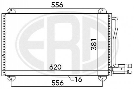 667055 ERA Радiатор