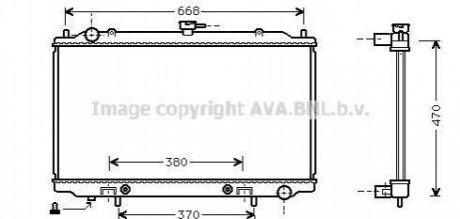 DN 2189 AVA COOLING Радiатор