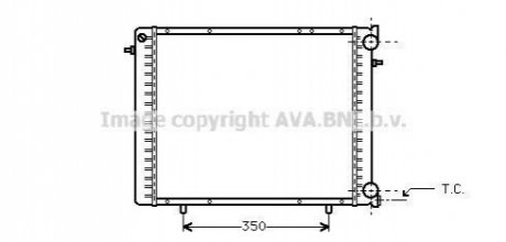 RT 2045 AVA COOLING Радiатор