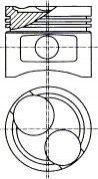 87-306311-00 NURAL Поршень в комплекті на 1 циліндр, 1-й ремонт (+1,00)