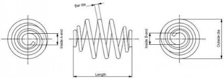 SP0427 MONROE Пружина