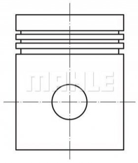 028PI00126000 MAHLE / KNECHT Поршень