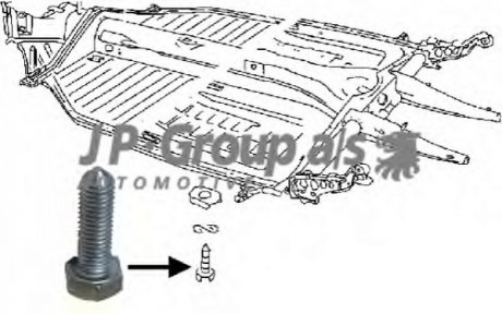 8182000106 JP GROUP Болт