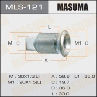 MLS121 MASUMA Болт